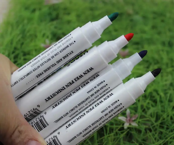 1 pcs/ lot Office and school supplies 4 colors alternative erasable