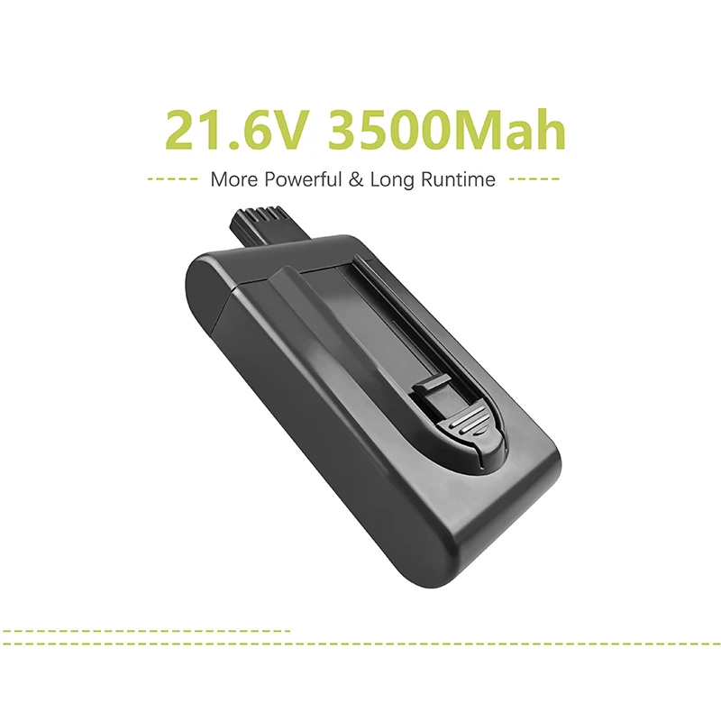 

BATTOOL 21.6V 3500mAh Battery for Dyson Vacuum Cleaner DC16 BP-01 12097 912433-01 DC16 Animal DC16 Issey Miyake Exclusive