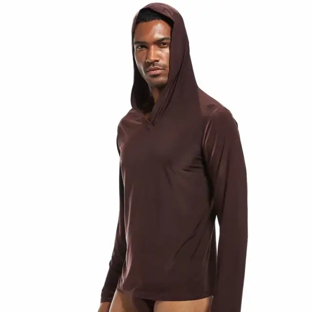 hooded sleep shirt