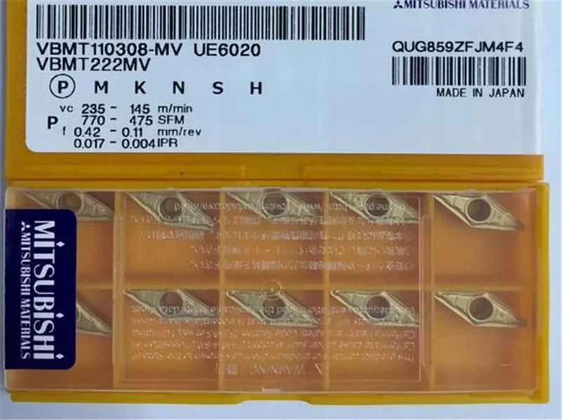 10 шт. vbmt110304-mv UE6020 vbmt110308-mv UE6020