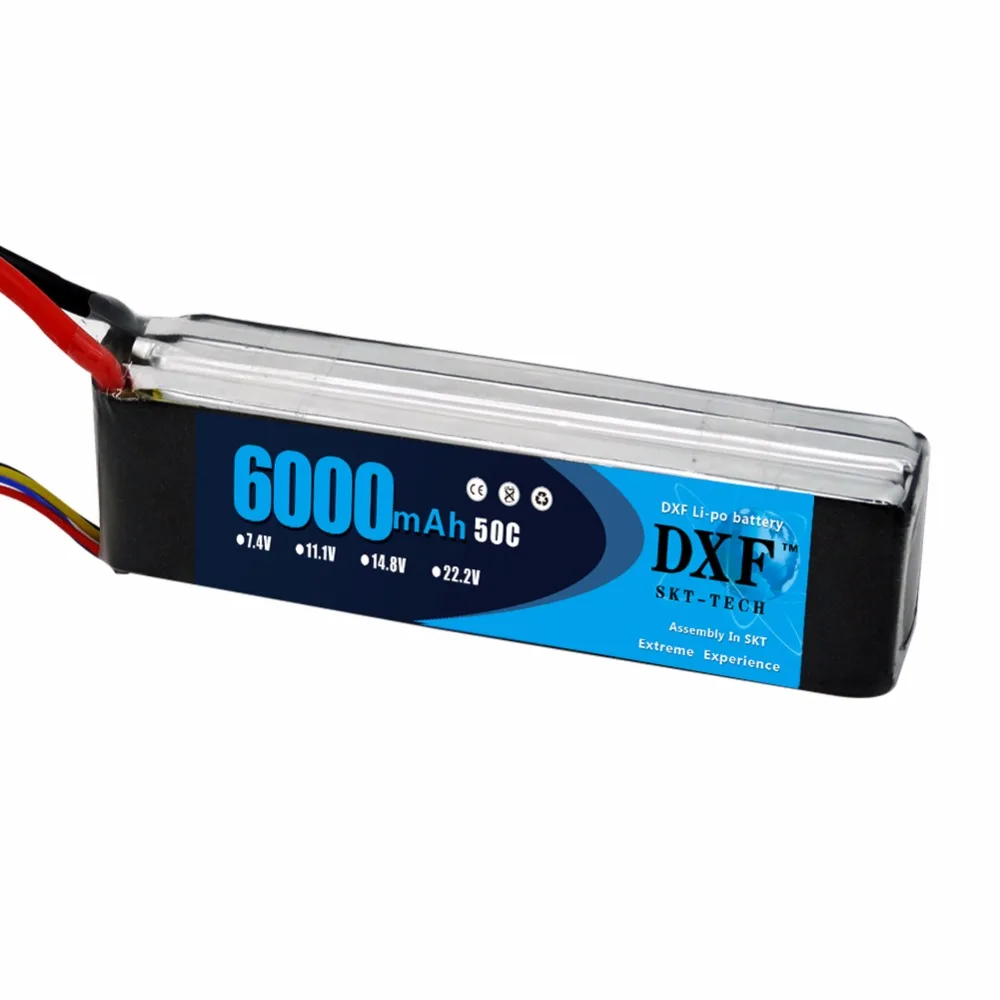 DXF Lipo аккумулятор 3 S 11 1 V 50C Max 100C 6000 mAhfor RC Traxxas Самолет Вертолет автомобиль