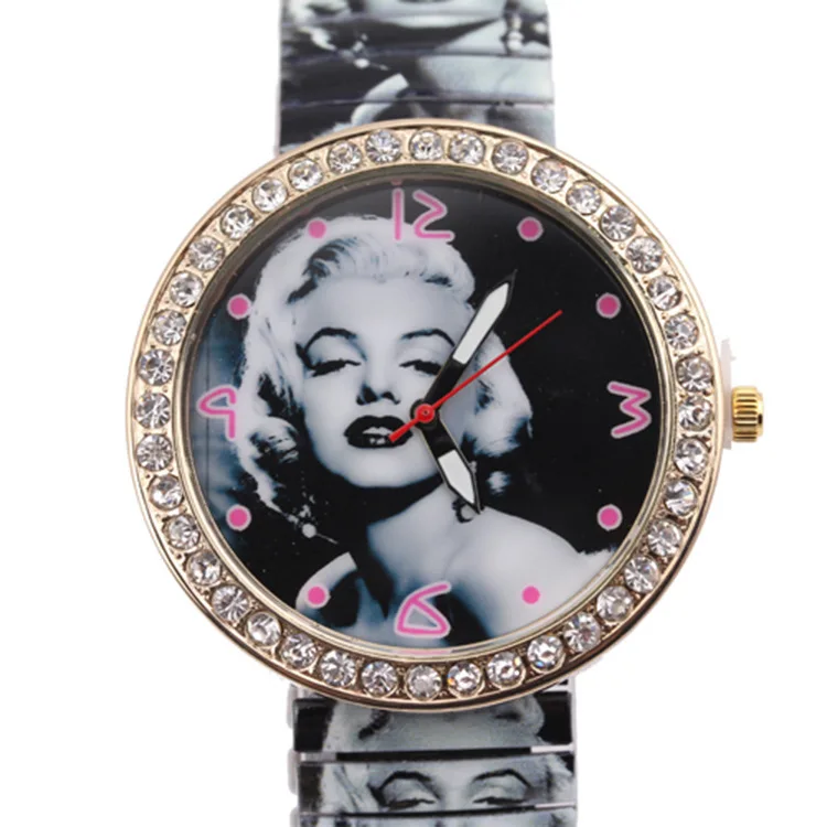 2015new Fashion lady watch Marilyn Monroe watches Popular style