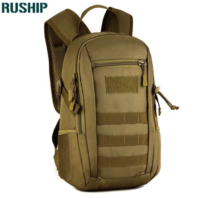 Mochila táctica militar camuflaje para hombre y mujer, morral escolar Molle para para Trek, morral pequeño de 12L|bag bagbag selling - AliExpress