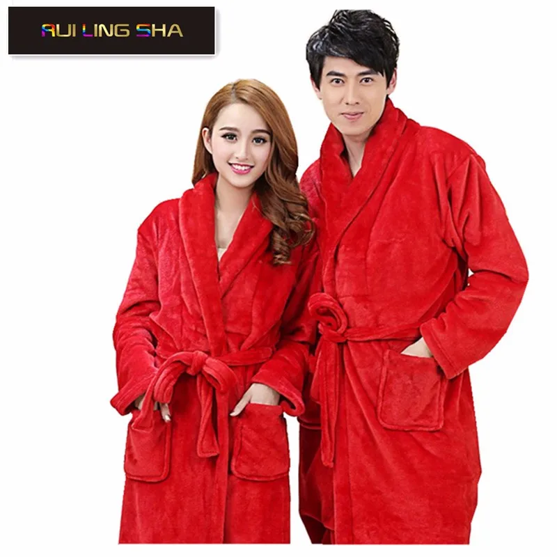 Long Robe Flannel Lovers
