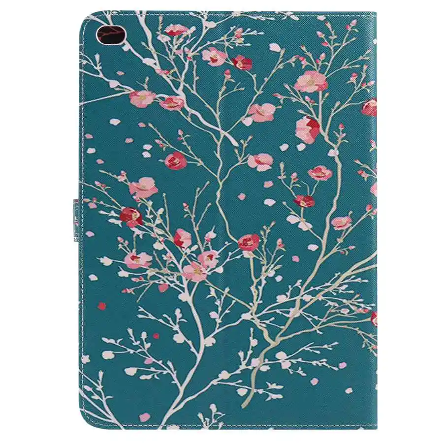 Умный чехол для iPad air 2 ipad 6 9 7 дюйма Funda из искусственной кожи с 3D цветным рисунком