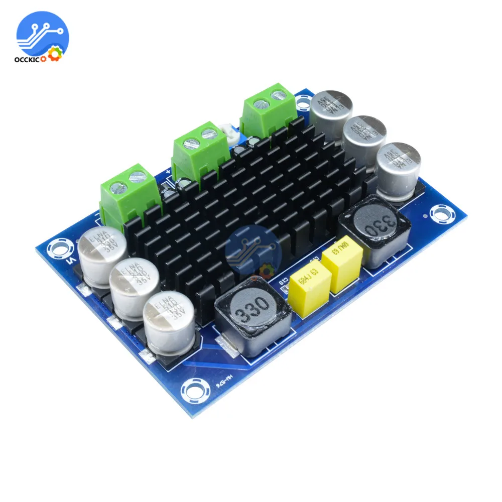 TPA3116D2 моно усилитель платы 100W DC 12V 26V аудио цифровой AMP модуль высокой мощности