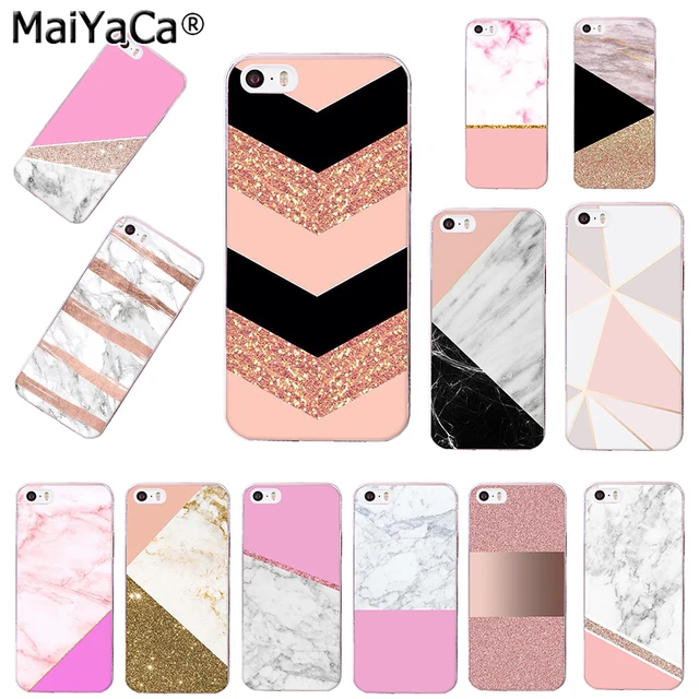 Aliexpresscom Buy Maiyaca Pink Rose Gold Marble Transparent Soft