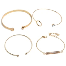 Европейская и американская мода Ol круглый неправильный браслет сплав сочетание Женская мода ювелирные изделия