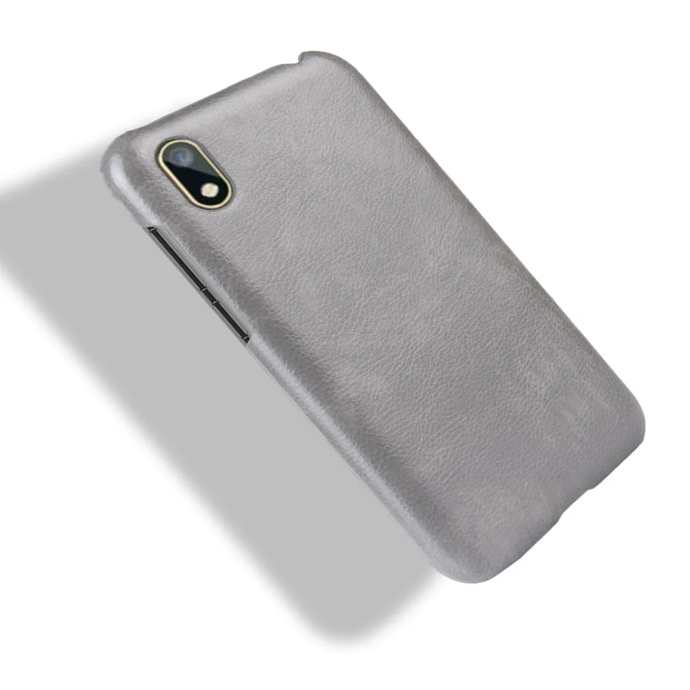 Чехол для Huawei Y5 2019 чехол из искусственной кожи в стиле ретро жесткий с узором Личи