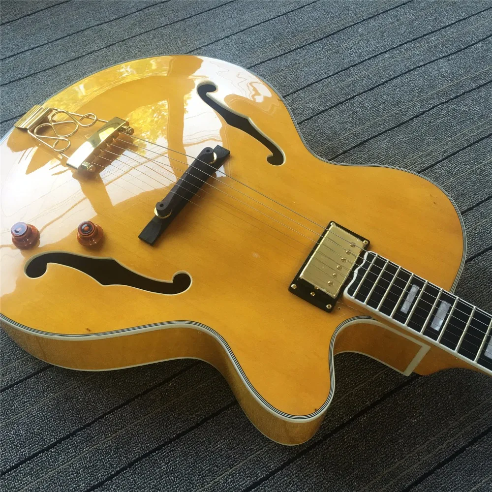 

China Factory product; L5 model;gold hardware;flame maple back;free shipping