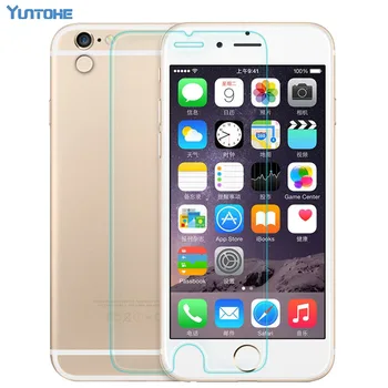 

200pcs/lot Front+Back 2.5D Tempered Glass For iPhone 6 4.7 Inch 0.33MM 9H Screen Protector Protective Film Free Shipping