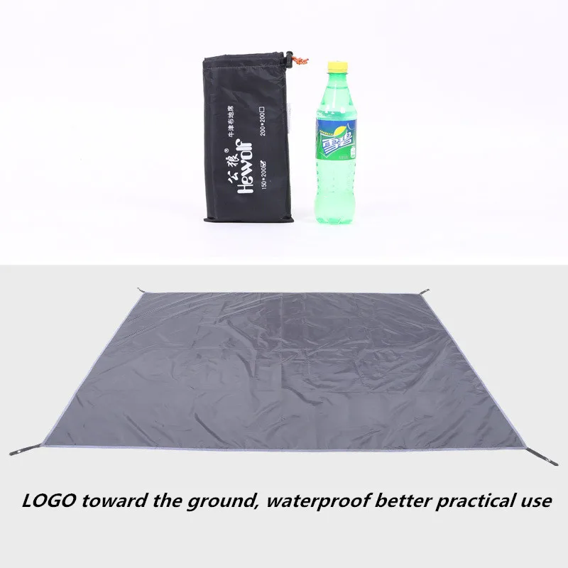10000mm waterproof mat Camping outdoor moisture pad Picnic cloth Grass cushion Tent waterproof mats Foldable and easy to carry01