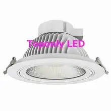 Европейский стиль Luna COB " светильник светодиодный 35 Вт Высокий яркий 120lm/w CRI> 80 Поворотный Светодиодный Потолочный встраиваемый точечные лампы