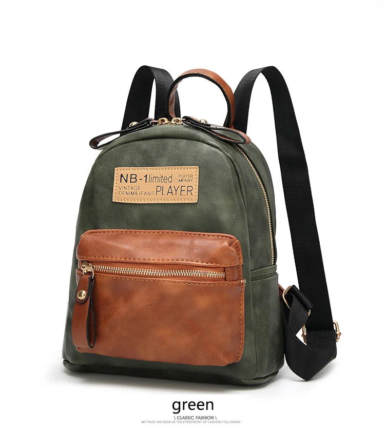 Suonayi модные Винтаж из искусственной кожи Рюкзаки для Для женщин Bookbag дешевые Для женщин рюкзак школьный Колледж женский Обувь для девочек рюкзак Mochila