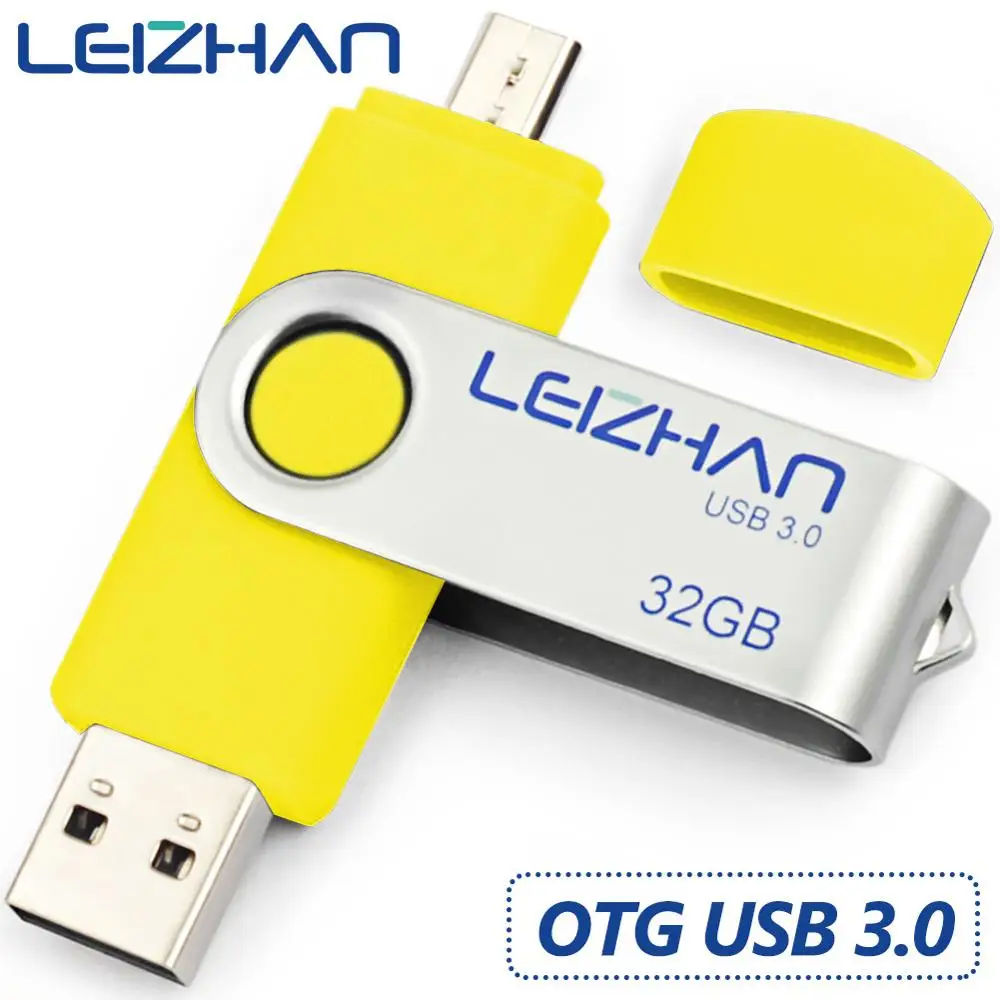 LEIZHAN USB 3.0 Micro Flash Drive 128GB 64GB 32GB 16GB 8GB Android Phone Picture Stick memory stick thumb drive | Компьютеры и офис