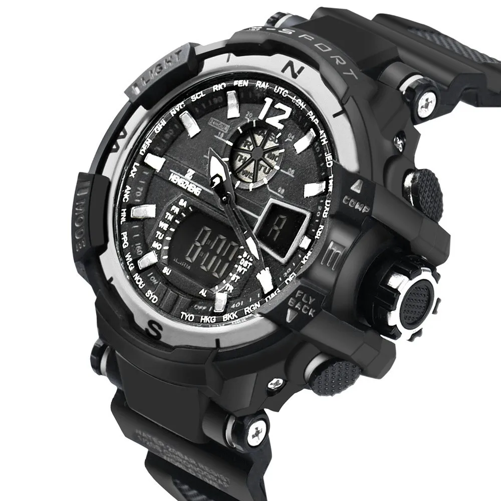 

New Arrival relogio masculino Luxury Sports Men's Watch G Digital Shock Military Army Sport LED Waterproof Wrist Watches Mens *E