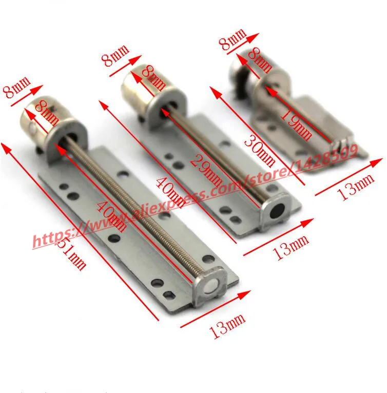 Круг 2 фазы 4 провода мини шток шаговый двигатель для камеры линейный мотор раздвижной стол свинцовый винт шаговый двигатель