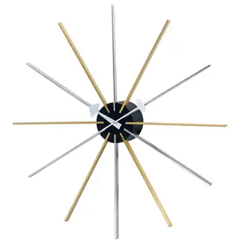 

25 inch Star Wall Clock Made of Brass and Aluminum