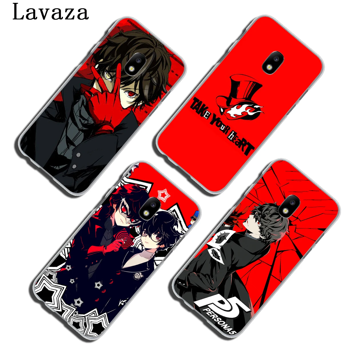 Чехол для телефона Lavaza Persona 5 p5 Жесткий Samsung Galaxy J8 J7 Duo J6 J5 J4 Plus 2018 2017 2016 J2 J3 Prime чехол