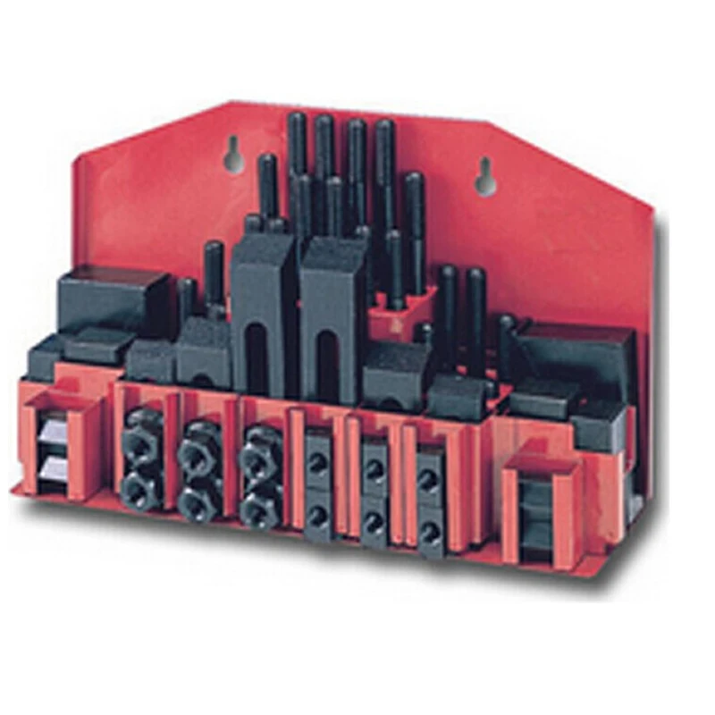 

Metex Milling Machine Clamping Set - M12 58pcs Mill Clamp Kit Vice
