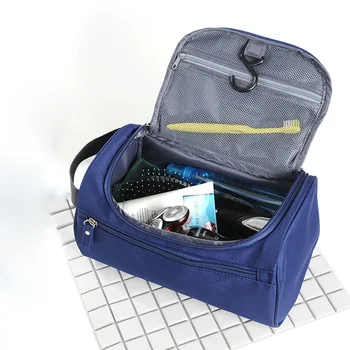 

100PCS / LOT Waterproof Men Hanging Makeup Bag Travel Organizer Cosmetic Bag for Women Necessaries Make Up Case Wash Toiletry