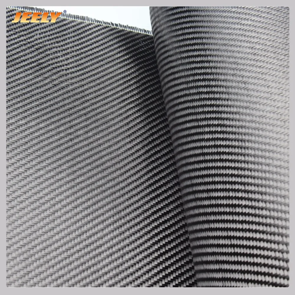 

Jeely 50cm*150cm Length 200g 3K 2/2 Carbon Fiber Twill/Plain Woven Fabric For Car