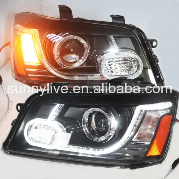 

2001-2007 year for Toyota Highlander or Toyota Kluger LED Head Lamp PLUS front grill YZ
