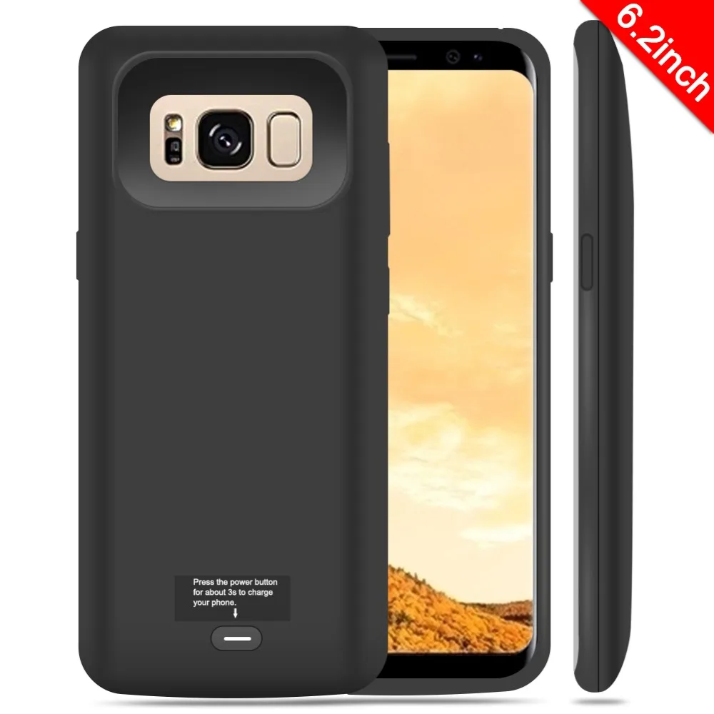 bilder für Neue 5500 mah hohe qualität polymer elektrischen kern externe pack batterie energienbank-ladegerät fall abdeckung für samsung galaxy s8 plus bilder für Neue 5500 mah hohe qualität polymer elektrischen kern externe pack batterie energienbank-ladegerät fall abdeckung für samsung galaxy s8 plus