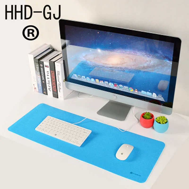 80x30cm HHD-GJ войлочная ткань 67*33* см Универсальный Коврик для мыши Коврик для ноутбука компьютера планшета - Цвет: 80x30cm