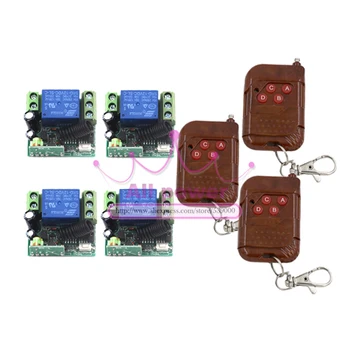 

DC12V 1CH RF digital remote control switch For guard door/window/curtain 315MHZ /433MHZ transmitter and receiver