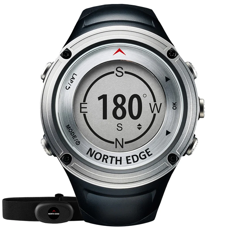 Северная край Для мужчин спортивные GPS часы цифровые Водонепроницаемый