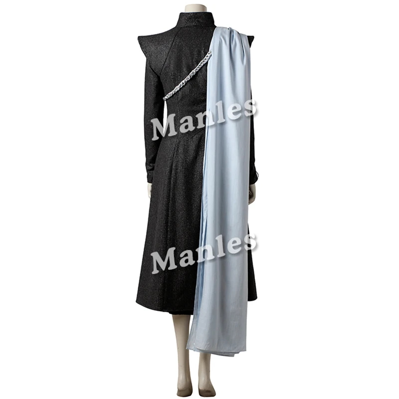 

Game of Thrones Season 7 Cosplay Daenerys Targaryen Costume Cape Fancy Props Halloween Cloak Adult Accessories Custom Made