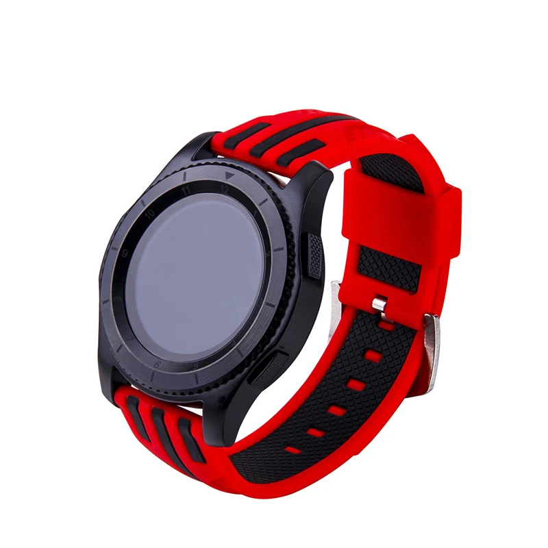 Ремешок gear S3 для samsung Galaxy watch 46 мм 22 мм ремешок для часов correa gear S 3 Классический Силикон Браслет amazfit pace