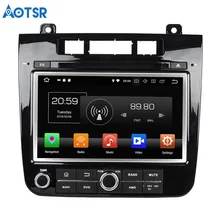 Aotsr Android 8,0 7,1 gps навигация автомобильный dvd-плеер для Volkswagen TOUAREG 2010- мультимедиа радио рекордер 2 DIN 4 Гб+ 32 ГБ