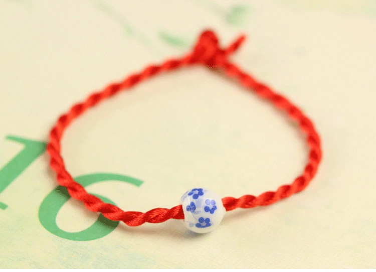 Простые женские браслеты ручной работы, керамические креативные браслеты, подарок на день рождения, браслет на ногу,#5180