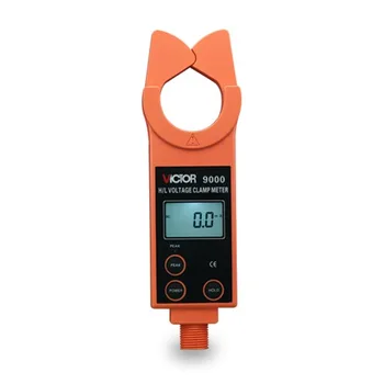 

High and low voltage AC current tester creepage test AC current VICTOR 9000 VC9000 digital clamp meter