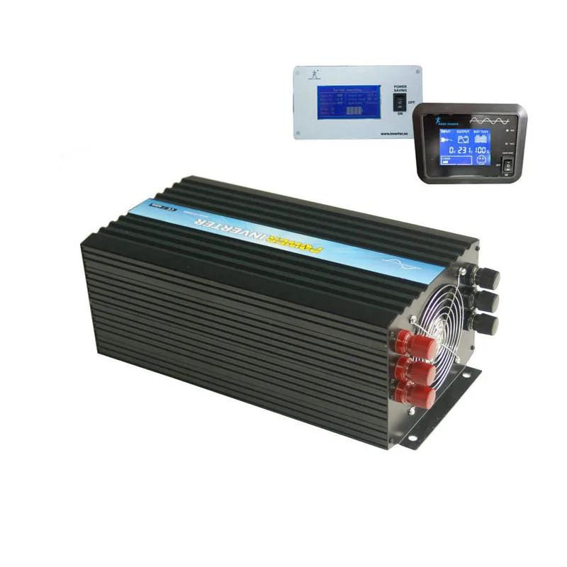 CE& RoHS/SGS утвержден, DC48v AC100v-120v 3000 Вт/3 кВт Чистая синусоида dc ac инвертор/солнечный инвертор, один год гарантии