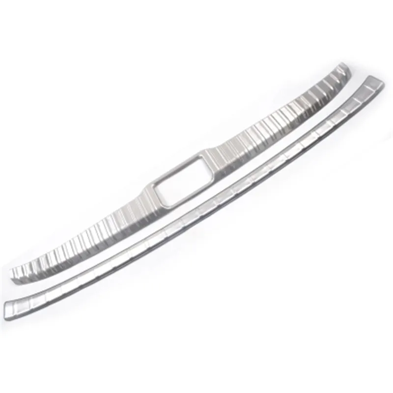stainless steel Rear Bumper Protector Sill Trunk Tread Plate Trim for