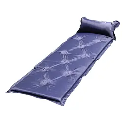 1 шт. портативный надувной матрас влагостойкий коврик для кемпинга для путешествий кемпинга