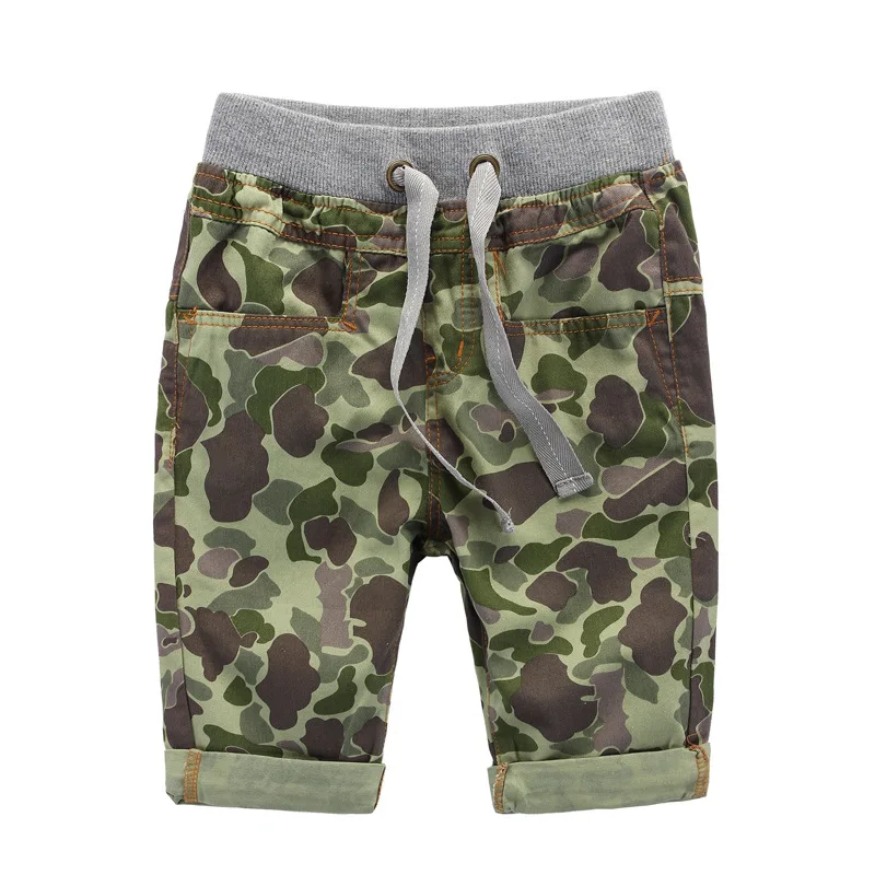 2015 summer, boys shorts,camouflage brand elastic waist mid cotton ...