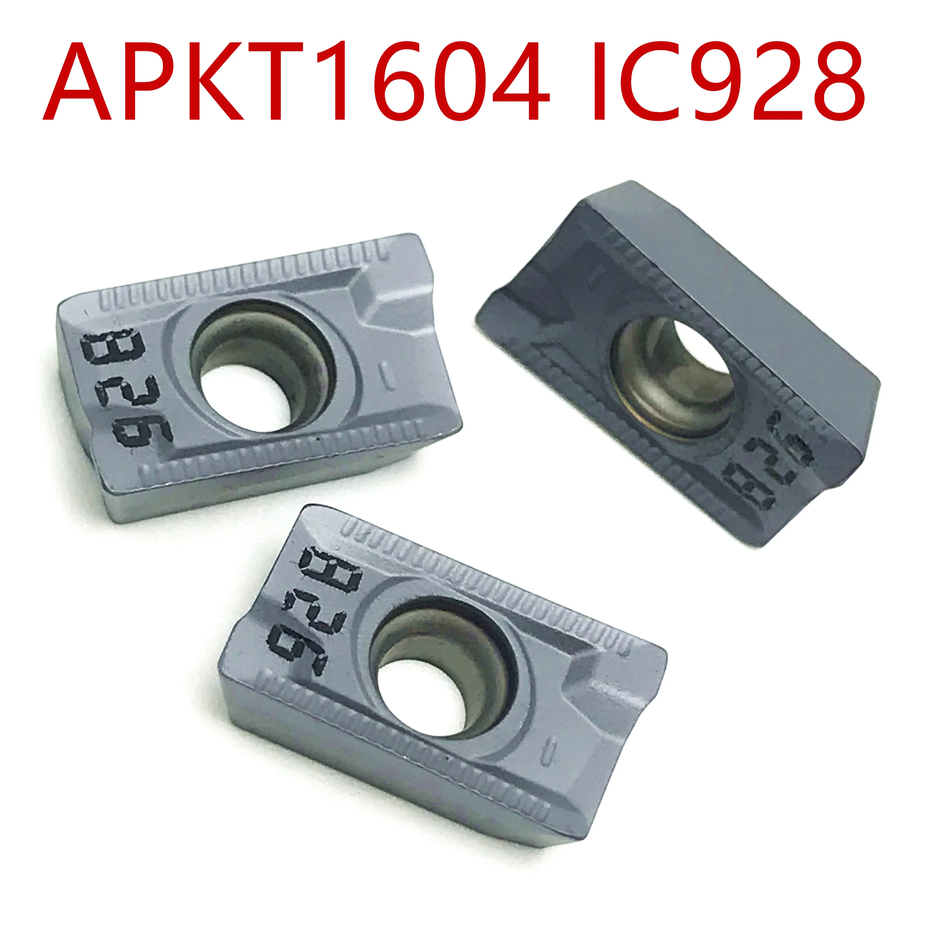 Tungsten Carbide APKT1604 PDER 76 IC928 Turning Tools Carbide insert