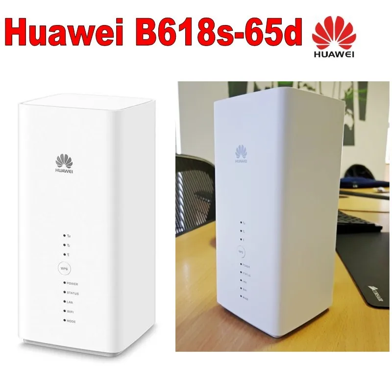 Набор huawei B618 B618S-65D Cat11 600 Мбит/с 4G LTE модем+ huawei B618 внешняя антенна для помещений