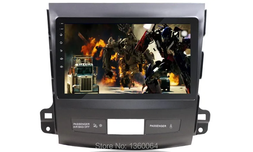 Perfect Nedehe 9 inch Android 8.1 full touch screen car multimedia system For Mitsubishi Outlander 2006-2014 car gps radio navigation 6