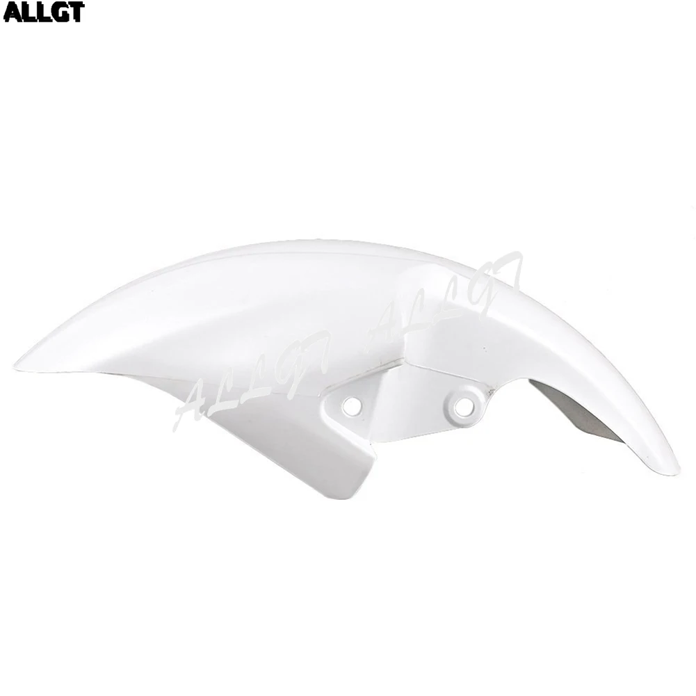 

ALLGT Unpainted White ABS Plastic Front Fender Mudguard For Yamaha YZF R6 1998-2002