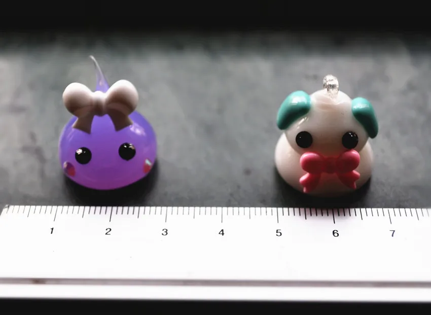 DIY kawaii charme durch gelegentliches 20 stücke mix (es ist weich) 20mm (größe nur für silikon, nicht iclude harze auf es)