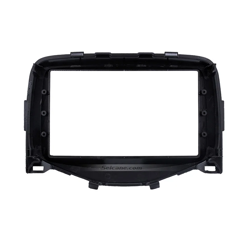 Набор для обрезки автомагнитолы Seicane Black двойной Din Toyota Aygo 2014 2015 панель адаптер