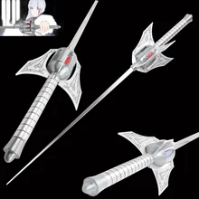 Replica RWBY Anime Weiss Schnee Sword Myrtenaster Rapier White Roudel Steel Cosplay Metal Craft Decorative