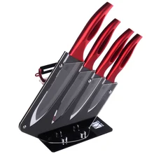 XYJ marke 3, 4, 5, 6 zoll keramikmesser + peeler + küchenmesser halter 6 stück set beste küche geschenk große kapazität messerblock