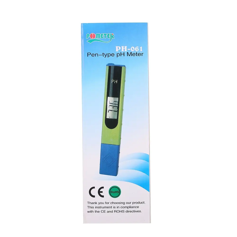 Portable LCD PH Meter Digital Water Tester ATC PH Tester For Water Quality Analysis Device High Accuracy Pen type PH Meters