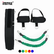 ITSTYLE сопротивление ноги обучение латексное сопротивление баскетбольный Теннисный растягивающийся канат прочность отскок ловкость тренировочный ремень веревка